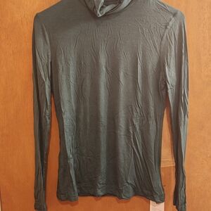 Women's Long Sleeve Top - Forest Green